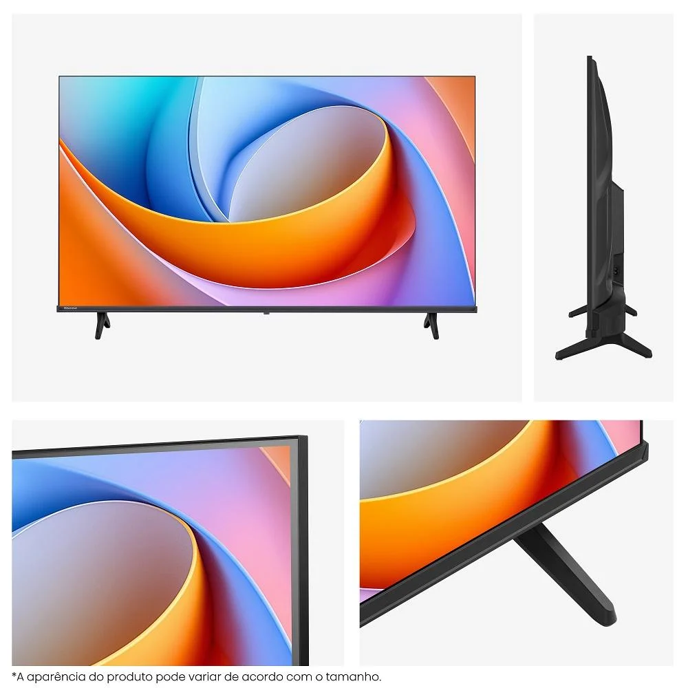 Smart TV Hisense DLED HD 32"" 32A4NV com Processador AI HDR10 DTS Virtual X DLNA Alexa e Google Home - view 4