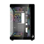 Gabinete Gamer Rise Mode Galaxy Glass X Mid Tower Vidro Temperado USB 3.0 S/ Fan Preto RM-GA-GGX-FB