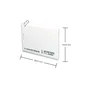 Crachá Clamshell Rfid 125 Khz Aws - 100 Unidades