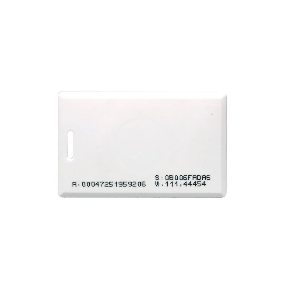 Crachá Clamshell Rfid 125 Khz Aws - 100 Unidades