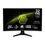 Monitor Gamer Curvo Msi 32 Pol, Full Hd, Painel Va, 250hz, 1ms Mprt, Adaptive Sync, HDMI/displayport, Preto, Mag32c6x