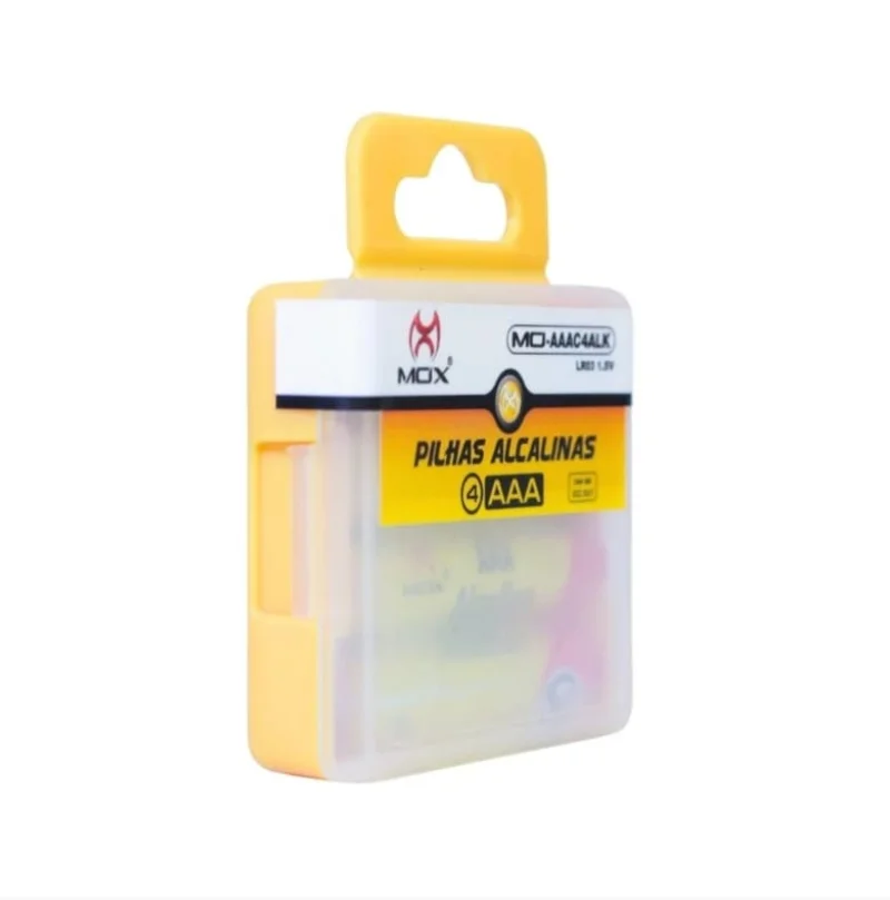Pilha Alcalinas Aaa Mo-aaac4alk Mox (4 Unidades)