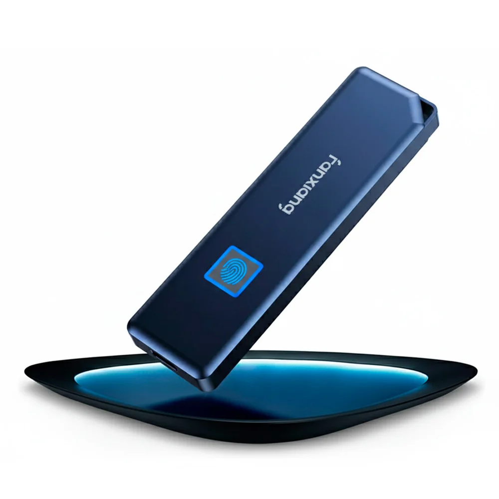 SSD Externo 2TB Usb 3.2 Gen2 1050mbs Com Leitor Biometrico  Ps1000pro Fanxiang