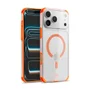 Capa Para Iphone 17 Pro - Crystal Edge Magsafe - Laranja - Não Amarela - Gshield