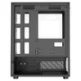 Gabinete Gamer Crypton Quasar, 3 Fans RGB, 4 Slots, Vidro Temperado, Preto - Cpt-quasar-2024