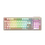Teclado Usb RGB Retroiluminado Com Fio Multimídia Knup Kp-te145