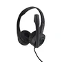 Headset Office Com Microfone Fortrek Hbs102 Usb Preto