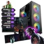Pc Gamer Completo Ryzen 5 5500 c/ 6 núcleos, Placa de Vídeo dedicada Rx580 de 8GB, HD 1TB, Ram 8GB DDR4, Fonte 500W e Monitor de 20"