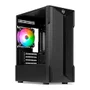 Gabinete Gamer Tgt Skylancer V2 1 Fan S/fonte Midtower Lateral De Vidro Preto - Tgt-sklv2-bk-1f