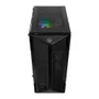 Gabinete Gamer Tgt Skylancer V2 1 Fan S/fonte Midtower Lateral De Vidro Preto - Tgt-sklv2-bk-1f