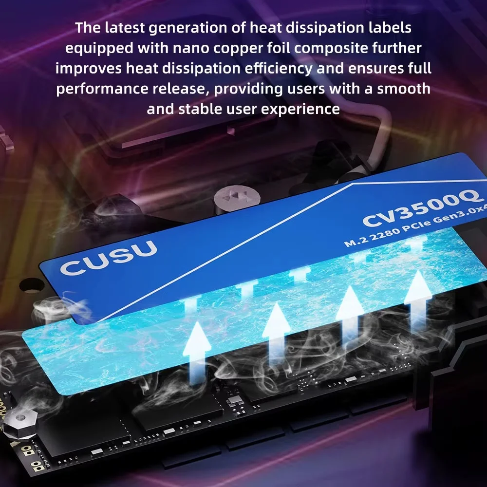 SSD Nvme Cusu 256gb PCie 3.0 3500mb/s Leitura Rápida SSD Nvme Cusu 256gb PCie 3.0 3500mb/s Leitura Rápida