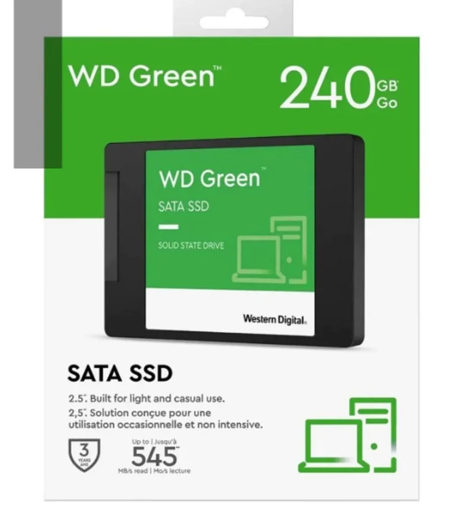 Hd SSD Interno 240GB Sata 3 WD Wd Green