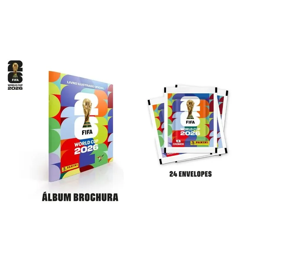 Álbum Capa Dura + 24 Envelopes