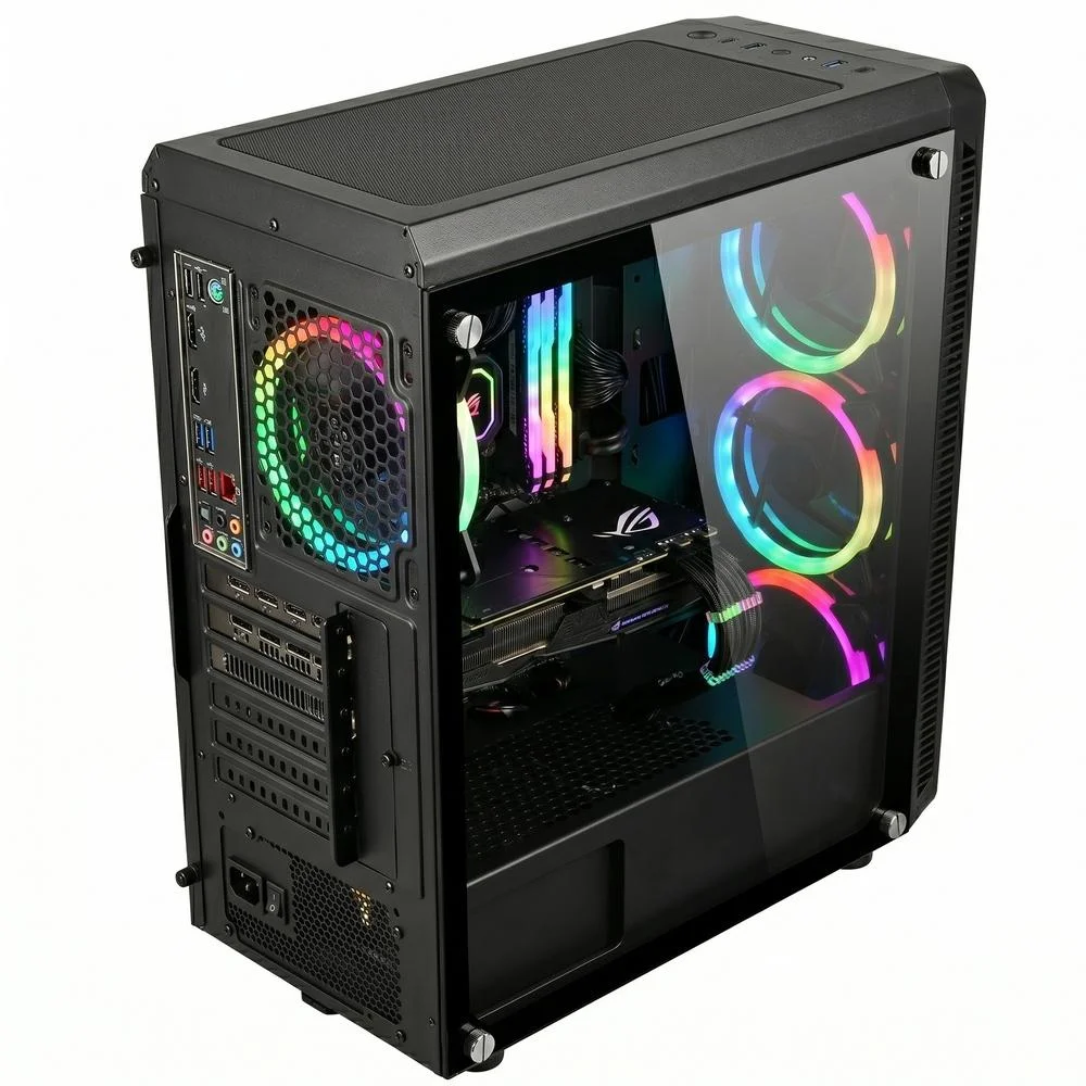 PC Gamer Competo 3green Levelup, Amd Ryzen 5, Radeon Rx 560, 16gb Ddr4, SSD 512gb, - view 2