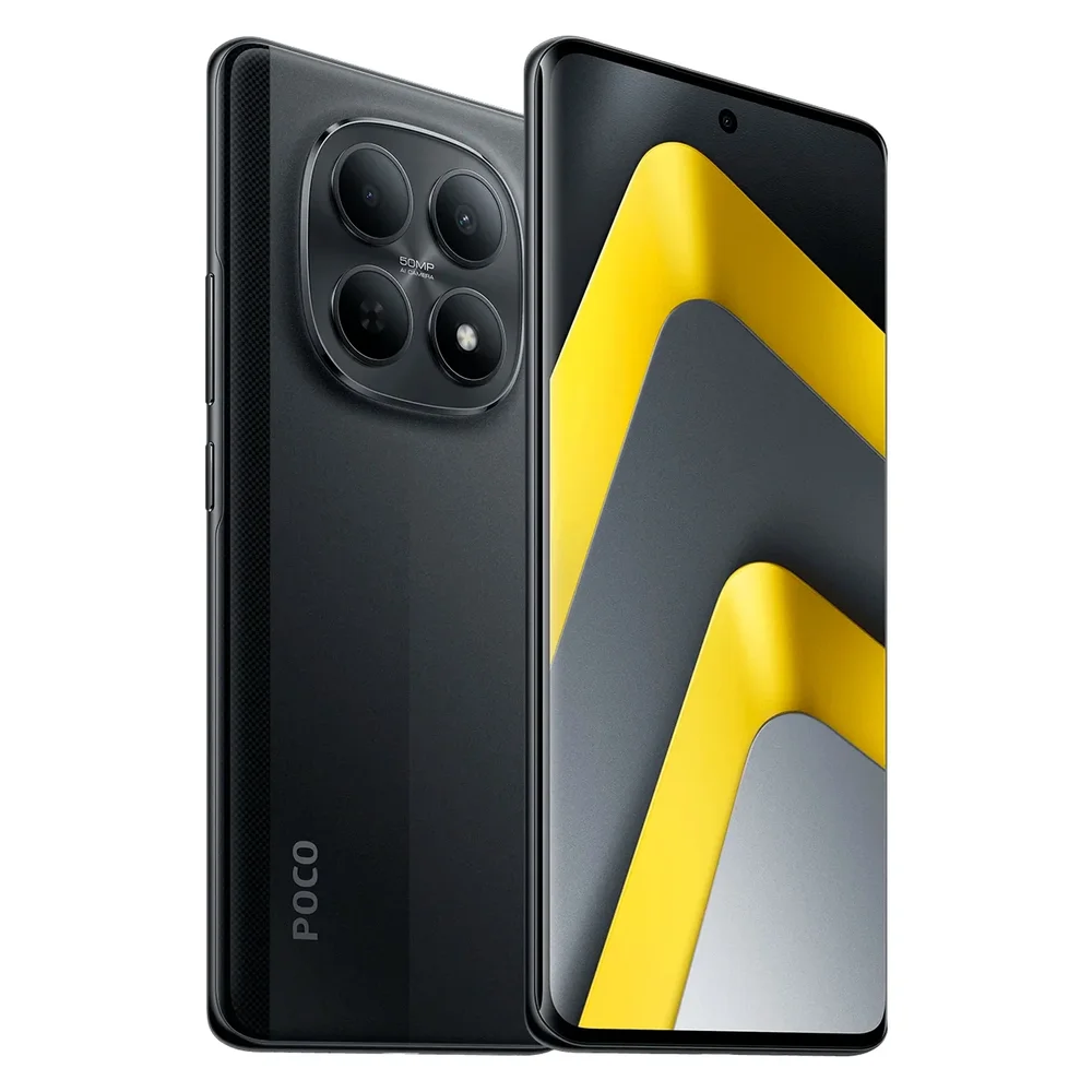 "Smartphone Xiaomi Poco M8 5g Global 256gb 8GB Ram Dual Sim Tela 6.77"" - Preto"