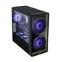 Gabinete Gamer 3 Fans ARGB Sem Fonte Lian Li Lancool 217 Preto - Lan217infx