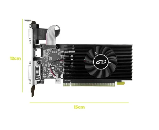 Placa de Vídeo GT 340 1GB DDR3 | HDMI VGA DVI | Ideal para PC Básico Placa de Vídeo GT 340 1GB DDR3 | HDMI VGA DVI | Ideal para PC Básico