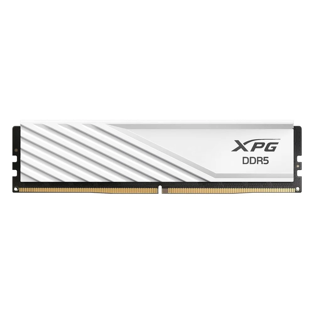 Memória Xpg Lancer Blade RGB Wh, 16gb Ddr5, 5600mhz, Cl46, Ax5u5600c4616g-slabrwh Memória Xpg Lancer Blade RGB Wh, 16gb Ddr5, 5600mhz, Cl46, Ax5u5600c4616g-slabrwh