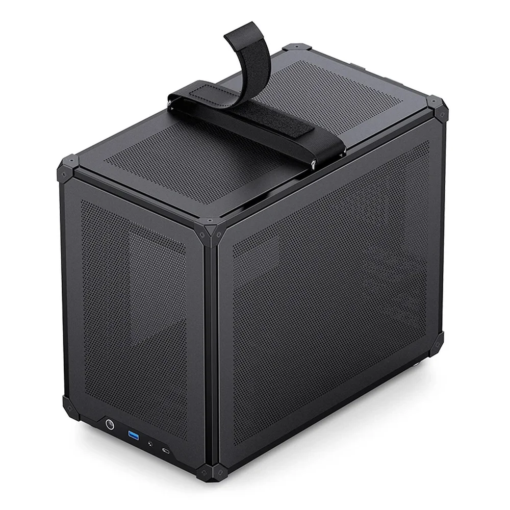Gabinete Compacto Jonsbo C6 Black Max-atx Preto Usb-c