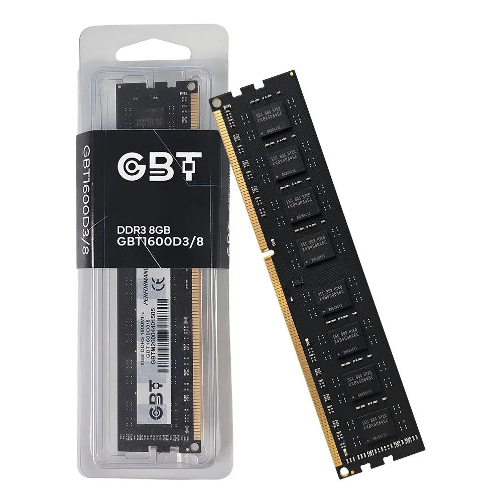Memória 8GB Ddr3 1600mhz Gbt Value  Gbt1600d3/8