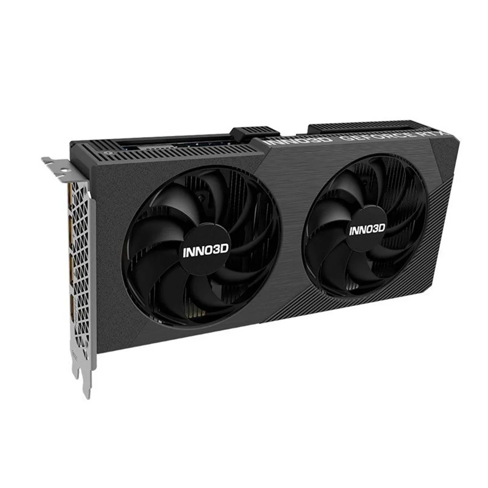 Placa de Video INNO3D GeForce RTX 5060 Twin X2, 8GB, GDDR7, 128-bit, N50602-08D7-195071N-NAC Placa de Video INNO3D GeForce RTX 5060 Twin X2, 8GB, GDDR7, 128-bit, N50602-08D7-195071N-NAC