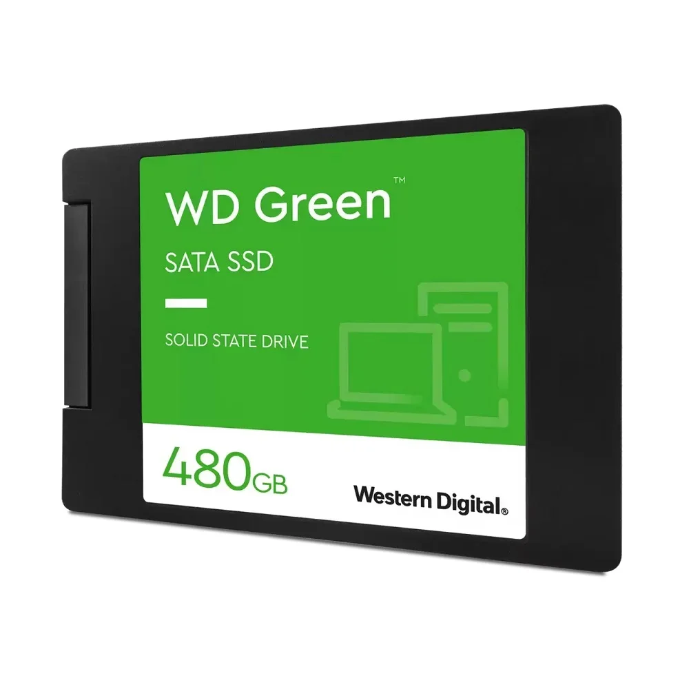 SSD Wd Green 480GB 2.5" Int Sata 3 - Wds480g3g0a - WD SSD Wd Green 480GB 2.5" Int Sata 3 - Wds480g3g0a - WD
