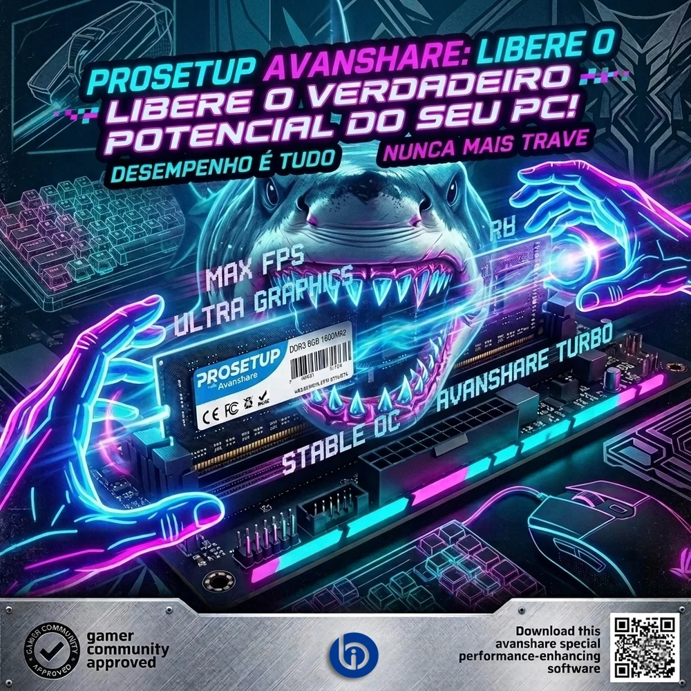 Memoria Para Desktop Ddr3 8GB 1600mhz PC3-12800 Cl11 Prosetup Avanshare Memoria Para Desktop Ddr3 8GB 1600mhz PC3-12800 Cl11 Prosetup Avanshare