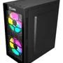 Gabinete Gamer Kaesar Clanm Micro Atx Vidro Frontal RGB