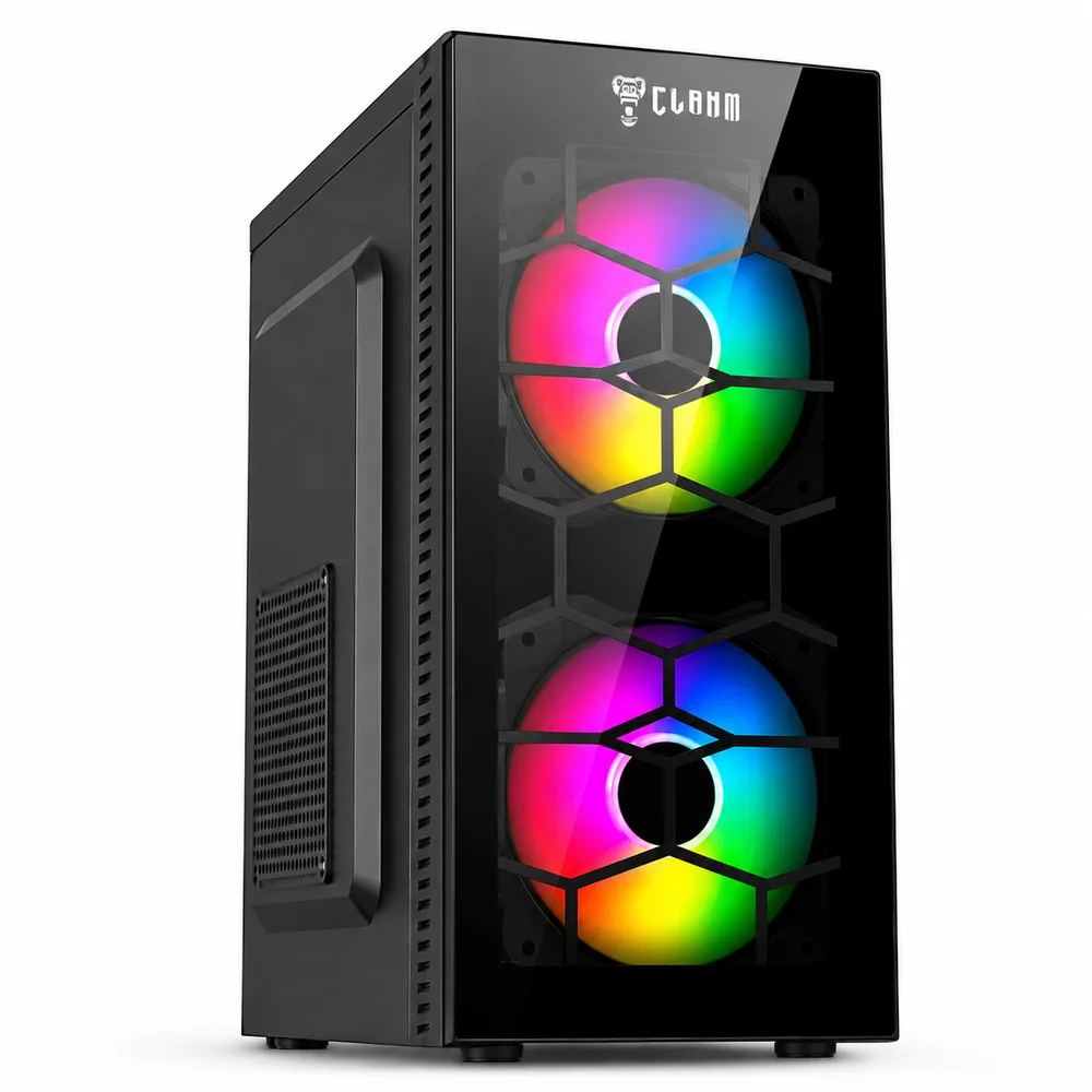 Gabinete Gamer Kaesar Clanm Micro Atx Vidro Frontal RGB Gabinete Gamer Kaesar Clanm Micro Atx Vidro Frontal RGB