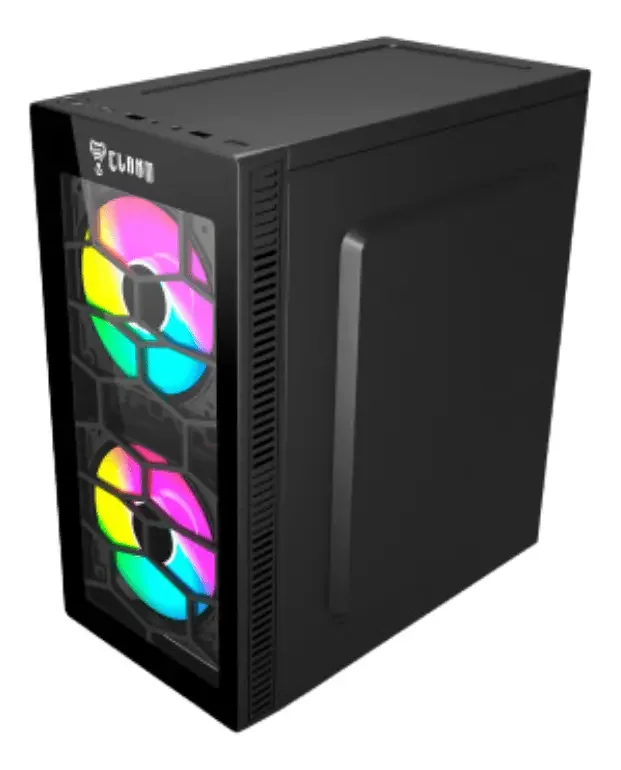 Gabinete Gamer Kaesar Clanm Micro Atx Vidro Frontal RGB Gabinete Gamer Kaesar Clanm Micro Atx Vidro Frontal RGB