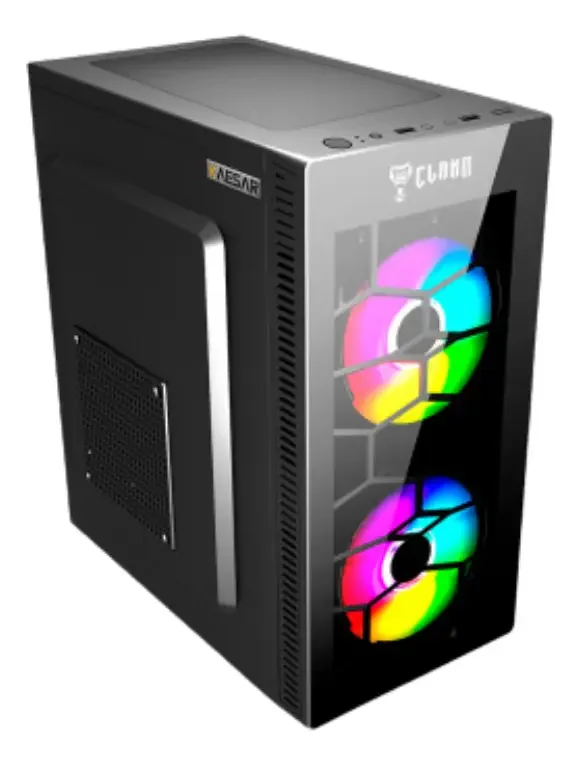 Gabinete Gamer Kaesar Clanm Micro Atx Vidro Frontal RGB Gabinete Gamer Kaesar Clanm Micro Atx Vidro Frontal RGB