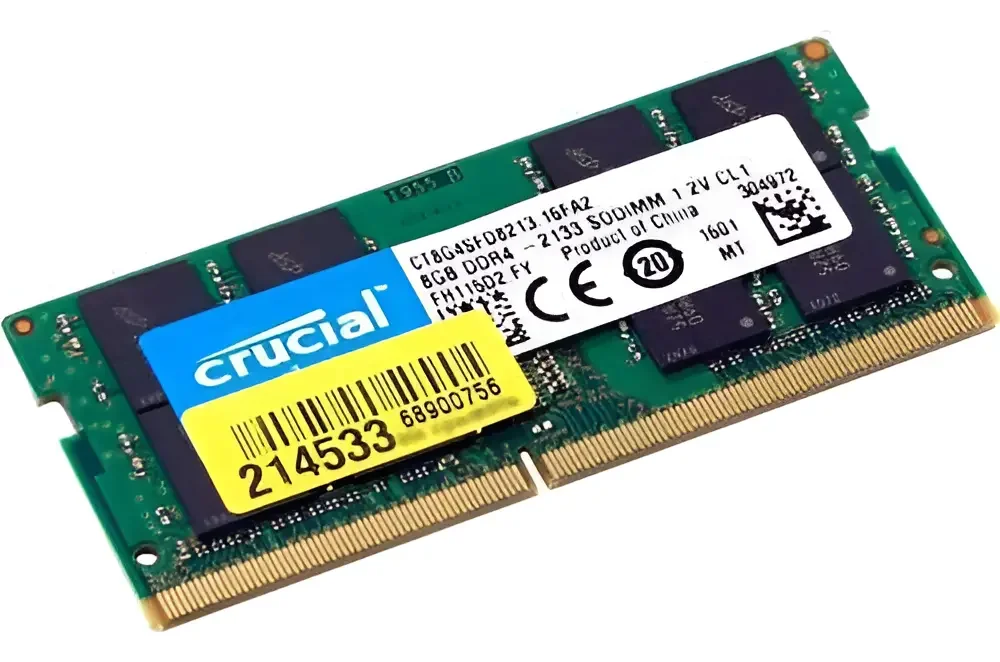 Memória Ram Notebook Crucial 8GB Ddr4 2133mhz Cl15 Ct8g4sfs8213 Memória Ram Notebook Crucial 8GB Ddr4 2133mhz Cl15 Ct8g4sfs8213