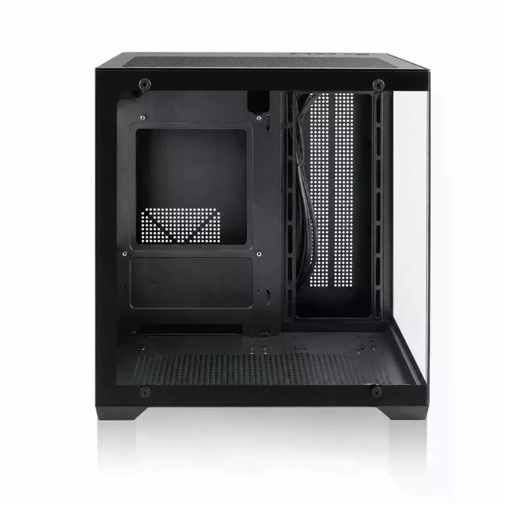 Gabinete Duex Dxga275bk, Mid Tower, Preto, Sem Fonte, Sem Fans, Dxga275bk S/logo