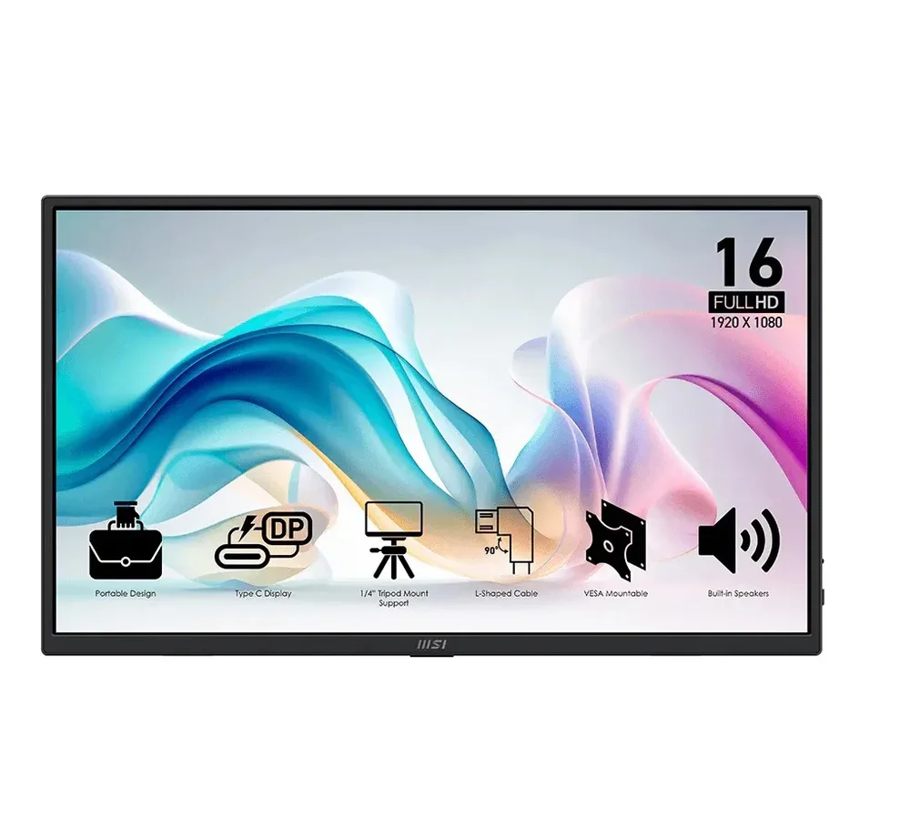 Monitor Portatil Msi Pro Mp165 156 quot Full Hd