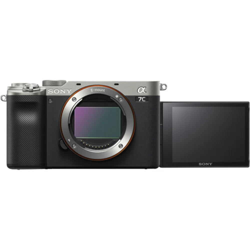 Câmera Sony A7c Mirrorless (somente Corpo) Prata Ilce7c/s