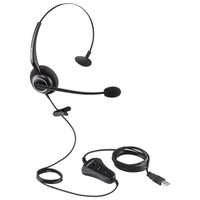 Fone Headset Intelbras Chs 55, Conector USB, Bivolt, Preto - 4010058