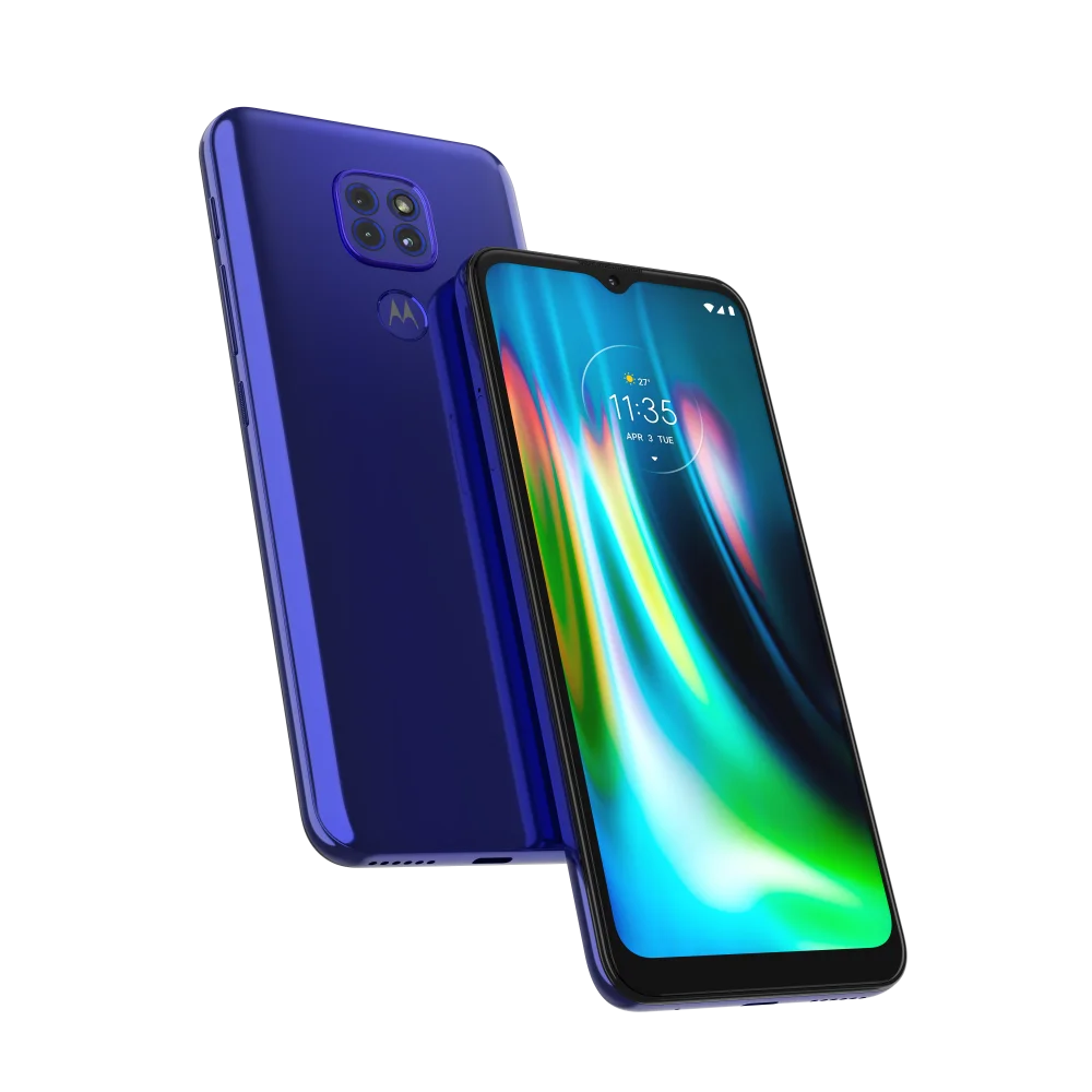 Smartphone Motorola Moto G9 Play Azul Safira