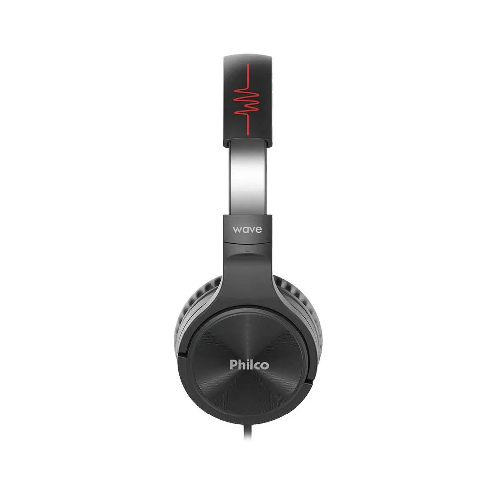 Headphone Philco, Bivolt, Preto - PFO02P Headphone Philco, Bivolt, Preto - PFO02P