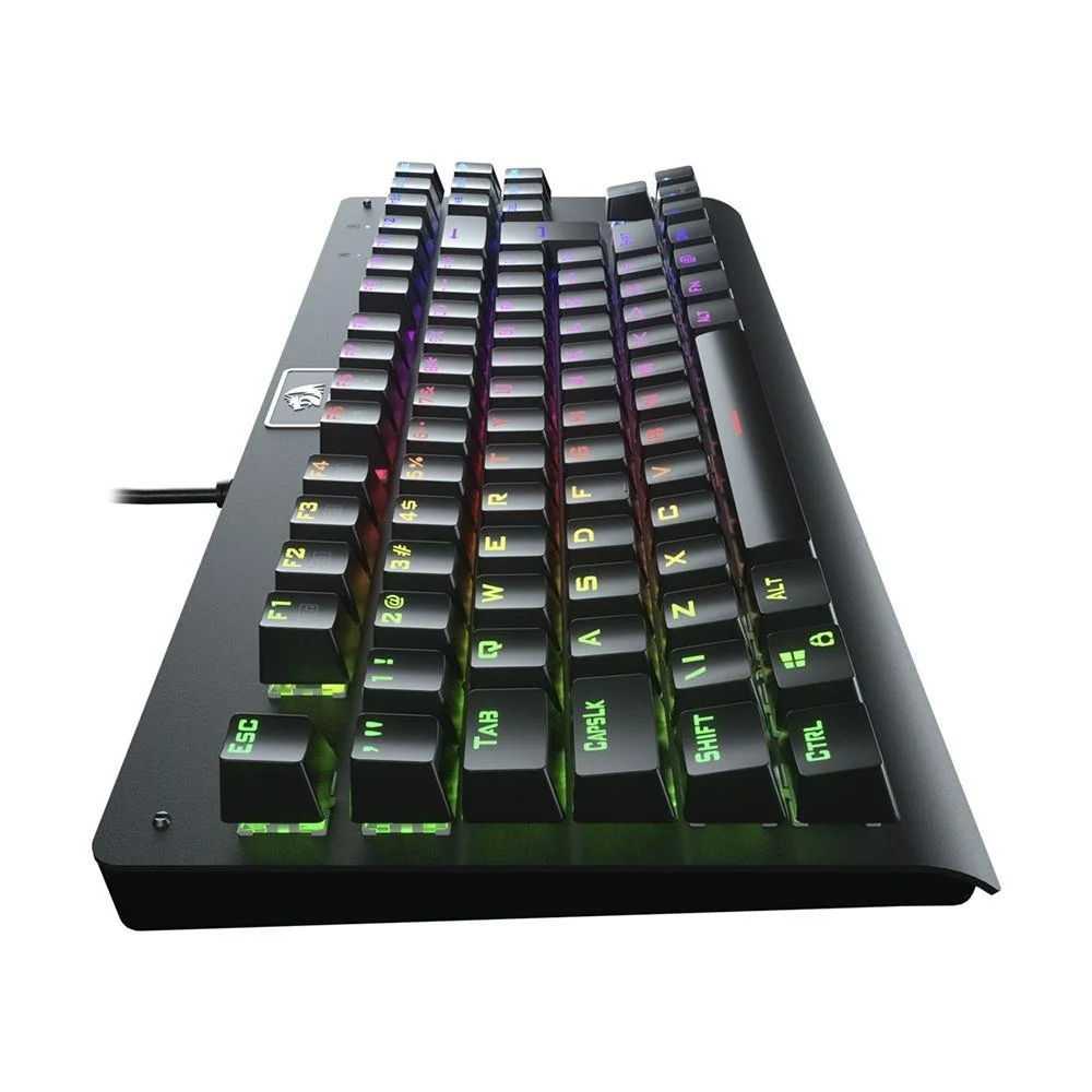 Teclado Mecânico Gamer Redragon, Dark Avenger, RGB, Switch Blue, com fio - K568-2 Teclado Mecânico Gamer Redragon, Dark Avenger, RGB, Switch Blue, com fio - K568-2