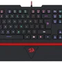 Teclado Gamer Redragon Karura 2, RGB, ABNT2, Silencioso C/ Apoio de Pulso, Preto - K502RGB