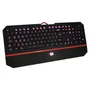 Teclado Gamer Redragon Karura 2, RGB, ABNT2, Silencioso C/ Apoio de Pulso, Preto - K502RGB