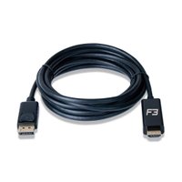 Cabo Adaptador F3, Displayport e HDMI, 1.8M, Preto - JC- CB-DMI18