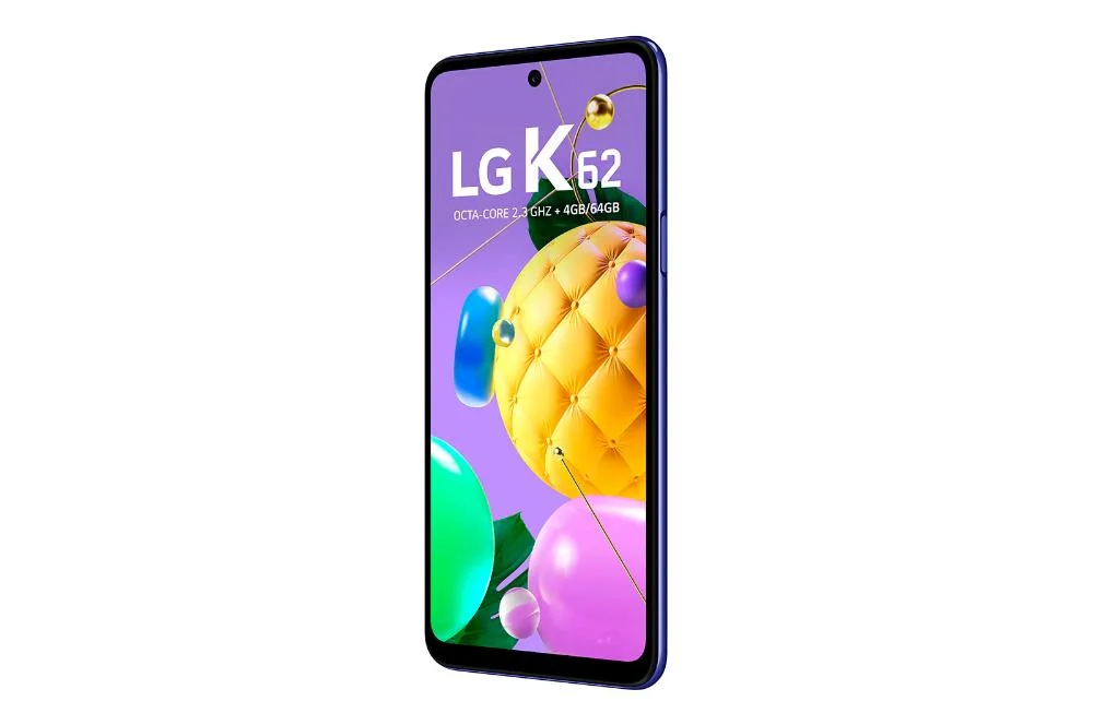 Smartphone LG K62, 64GB, 4GB RAM, Octa-core, Câmera Quadrupla 13MP, Tela 6.6, Azul - Lmk520bmw Smartphone LG K62, 64GB, 4GB RAM, Octa-core, Câmera Quadrupla 13MP, Tela 6.6, Azul - Lmk520bmw