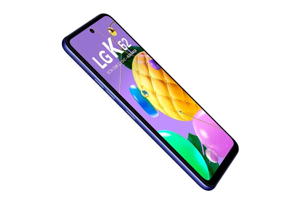 Smartphone LG K62, 64GB, 4GB RAM, Octa-core, Câmera Quadrupla 13MP, Tela 6.6, Azul - Lmk520bmw Smartphone LG K62, 64GB, 4GB RAM, Octa-core, Câmera Quadrupla 13MP, Tela 6.6, Azul - Lmk520bmw