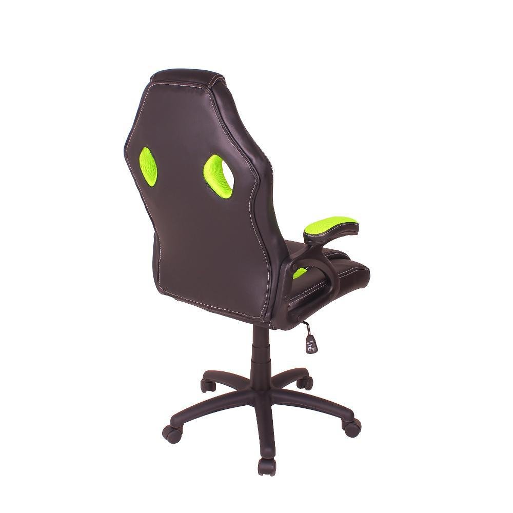 Cadeira Gamer Império Brazil Business MAG4, Base Giratória, Preto/Verde Cadeira Gamer Império Brazil Business MAG4, Base Giratória, Preto/Verde