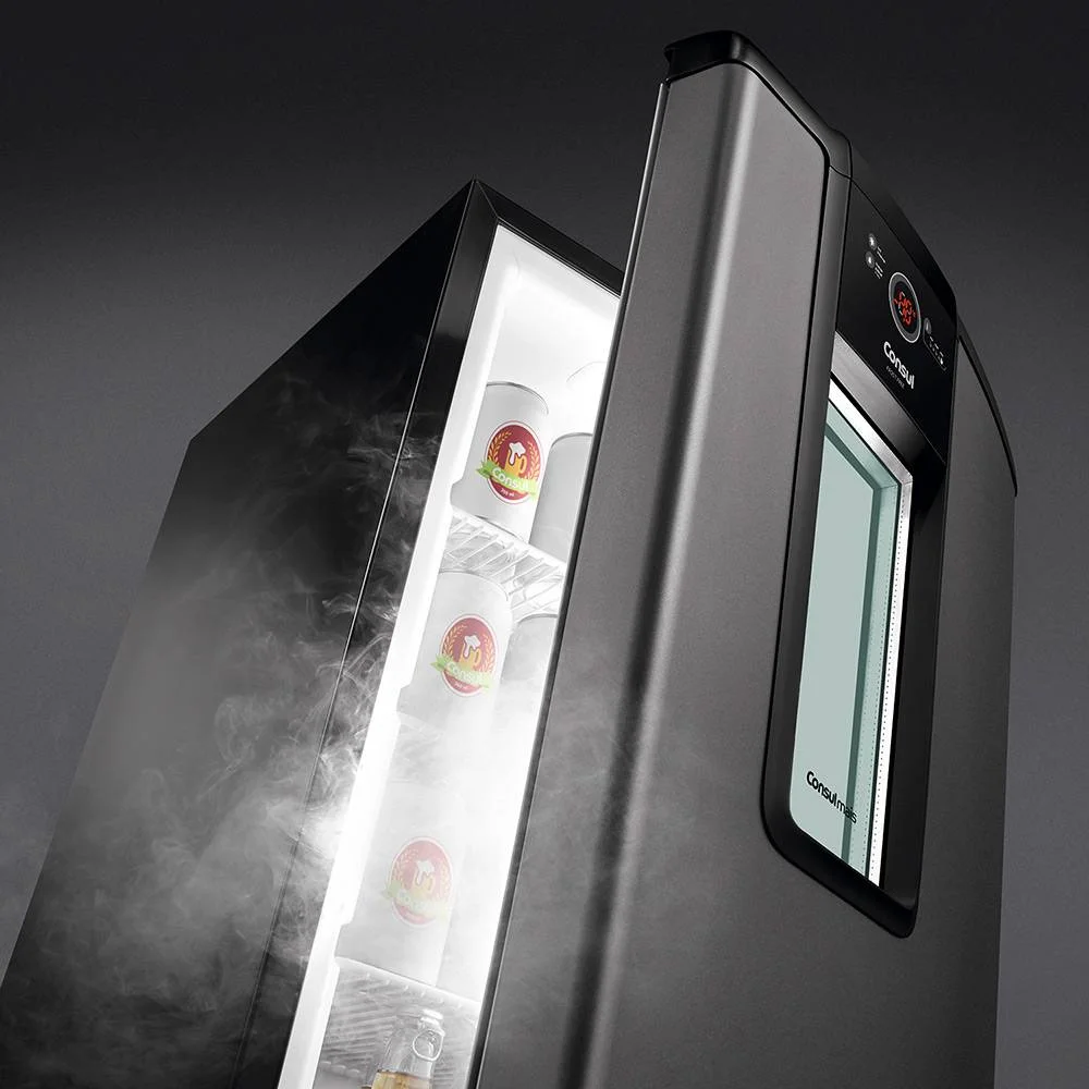 Cervejeira Consul, 82 Litros, Frost Free, 127V, Titanium - Czd12at