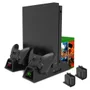 Suporte Base Vertical Xbox One/S/X, Com Cooler, Dock, 2 Bateria
