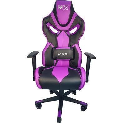 Cadeira Gamer Mx Giratoria Preto Roxo Kabum