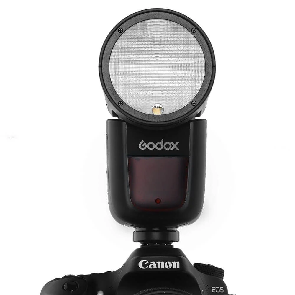 Flash Godox V1C Cabeça Redonda ETtl Kabum
