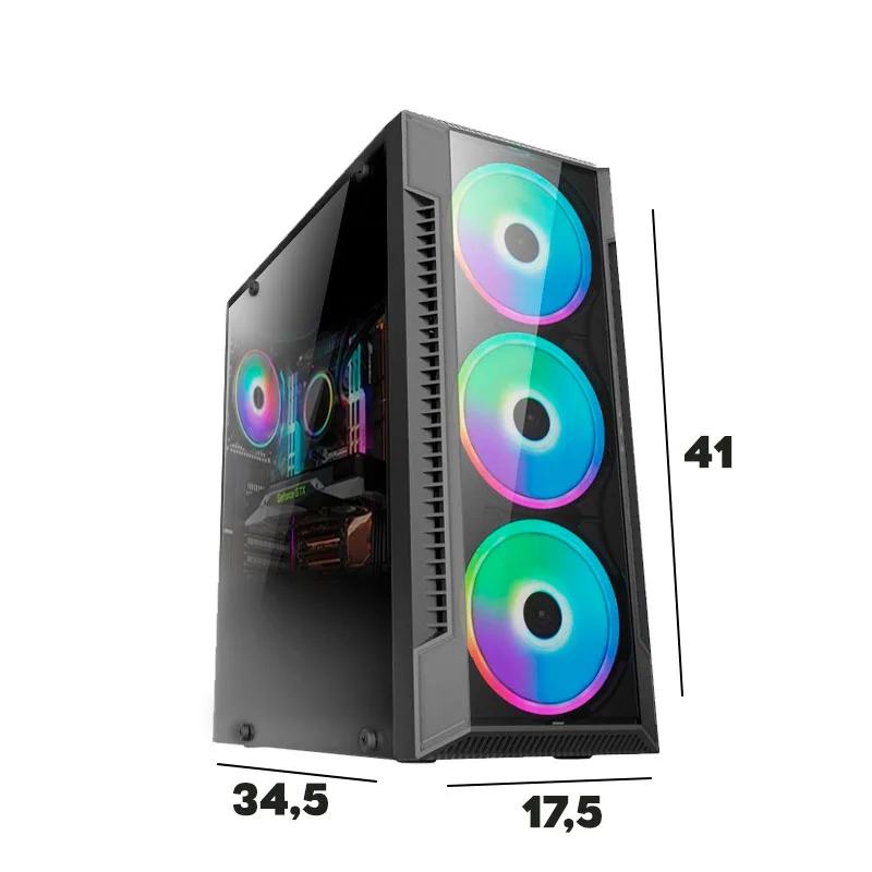 PC Gamer Completo I5, HD 500GB, GT 730 8GB, Wi-Fi - view 4